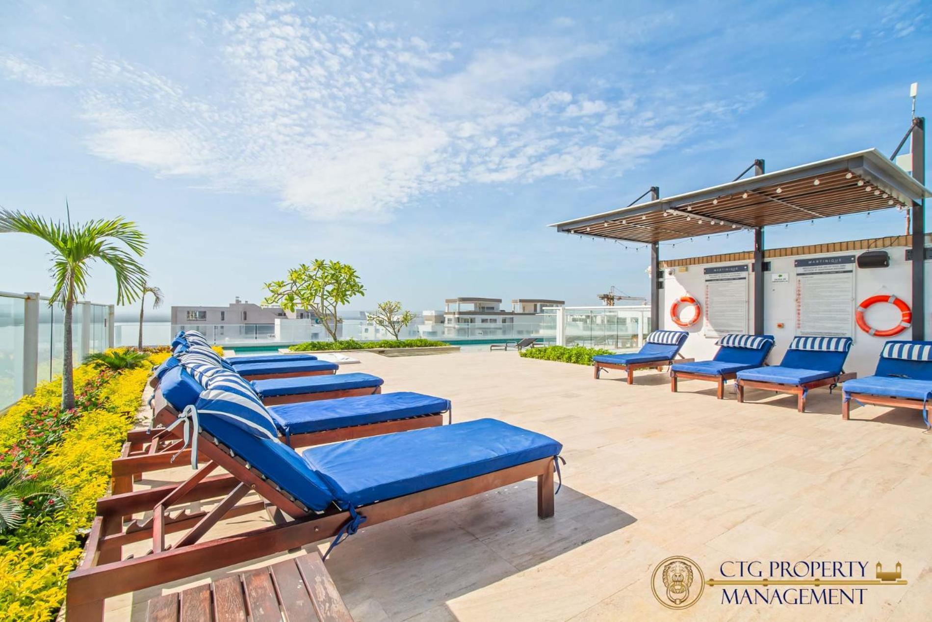 Martinique Cartagena - Apartamentos A Corta Caminata De Playa Azul Exterior foto