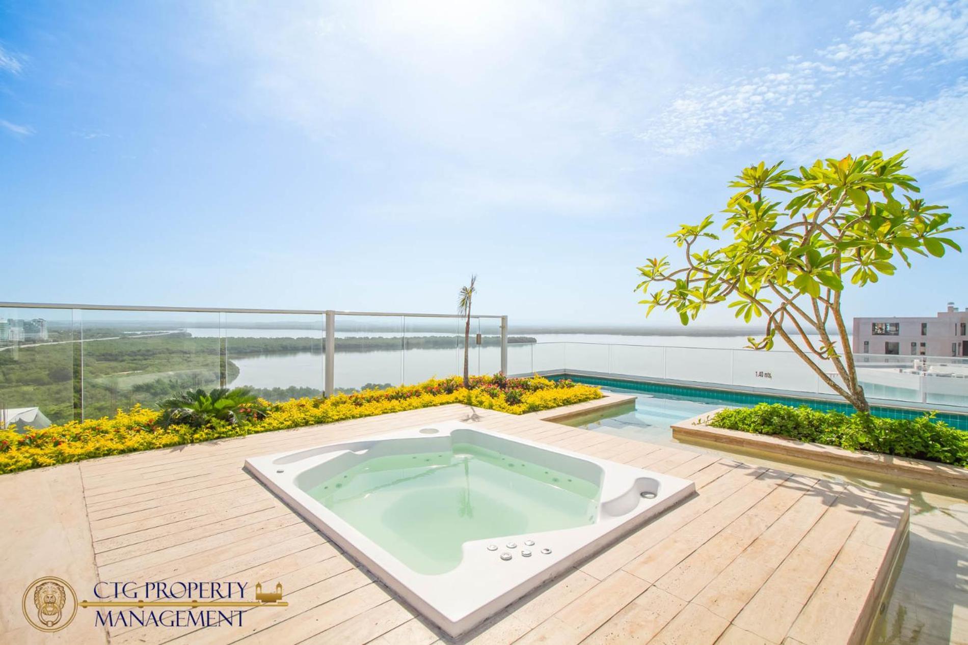Martinique Cartagena - Apartamentos A Corta Caminata De Playa Azul Exterior foto